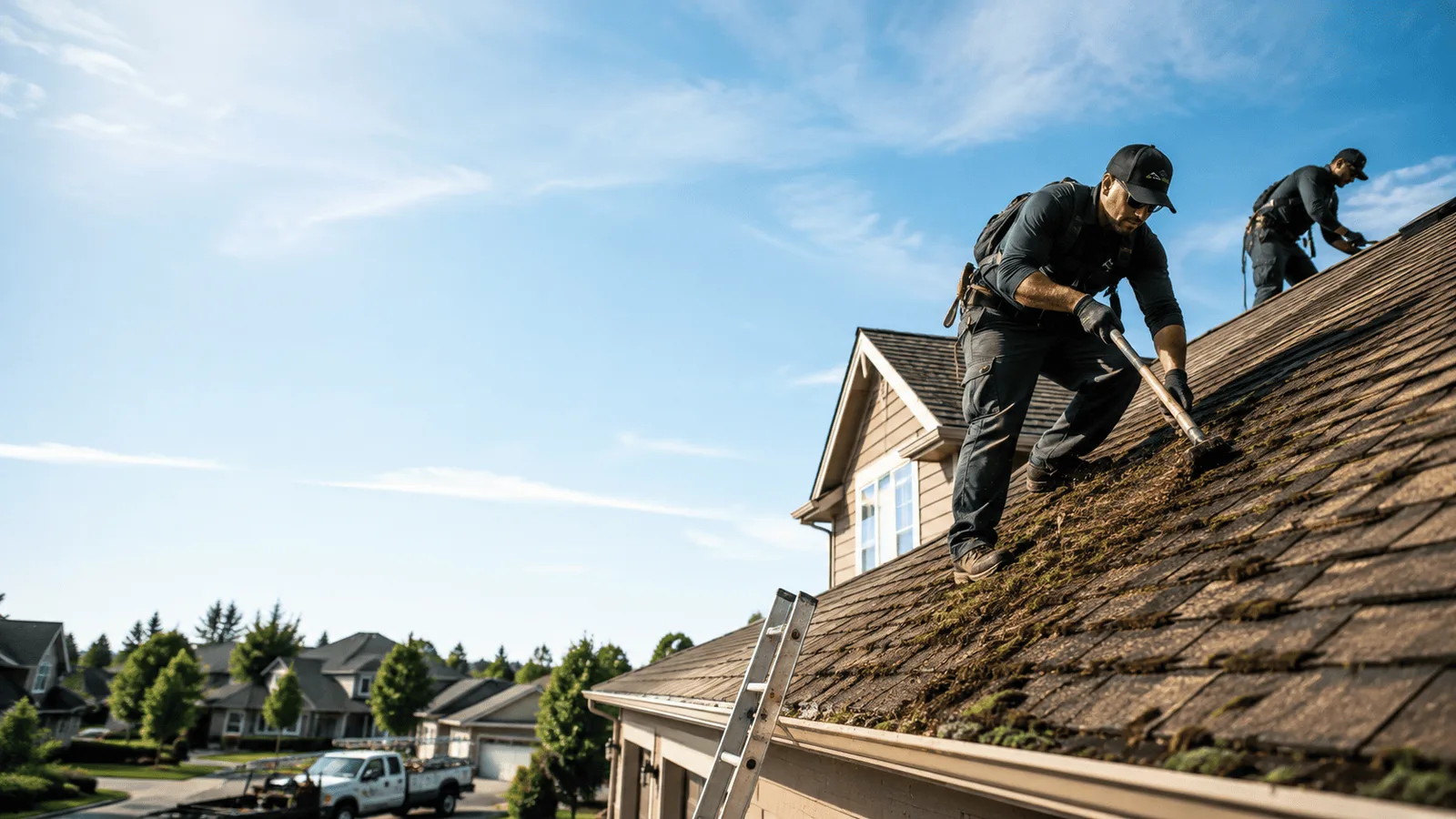 Roof Moss Removal in Lavonia, GA near me